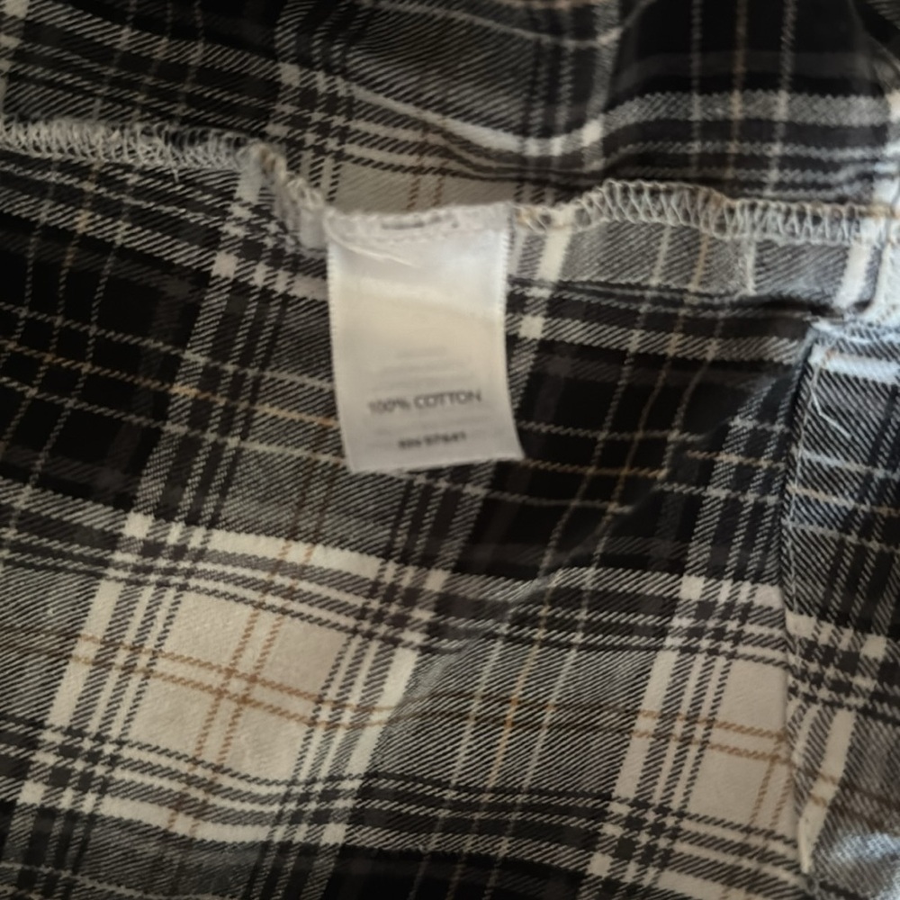 J Jill Plaid Women's Tunic long Sleeve Button up - Picture 8 of 8